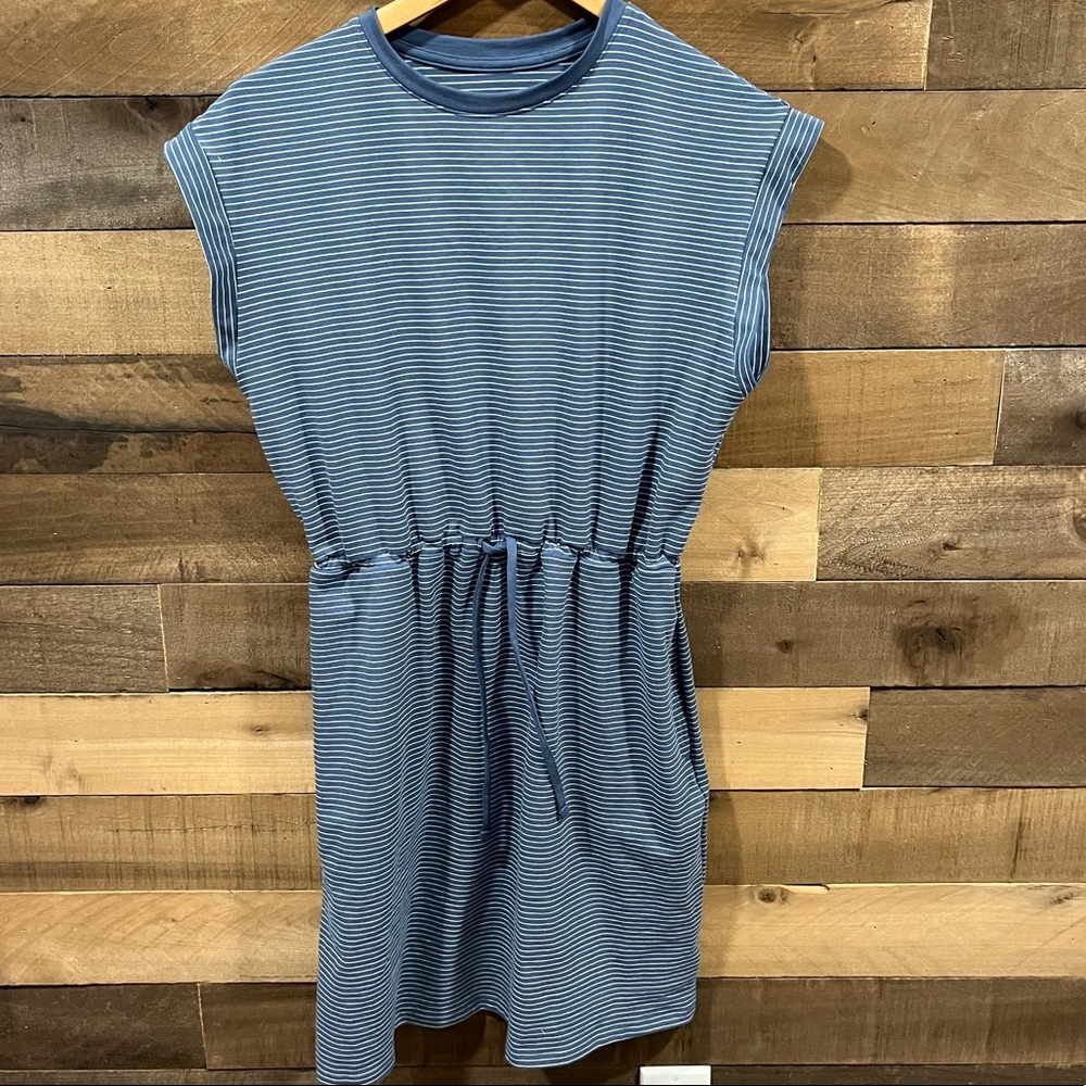 Striped casual dress